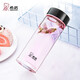 希诺（HEENOOR）玻璃杯女单层带盖花茶杯清新可爱便携水杯6170 6171 6172 6171单 6172单层橙色360ml带防伪码0只