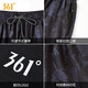 
361 swimming trunks men's swimming goggles swimming cap set flat corner fake two pieces anti-embarrassment professional training large size quick-drying swimming equipment