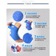 LP694 elastischer Bandage Basketball Fußball Badminton-Knöchelschutz Wellen-Silikon Anti-Schlupf-Professionalwettbewerb Schutzausrüstung Spiel aufgerüstetem Stil atmungsaktiv und Anti-Slip 694 Gleicher Größe