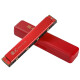 Guoguang Shanghai Guoguang harmonica performance level 24-hole polyphonic C-tune beginners students adult children introductory instruments major 24-hole C-tune blue polyphonic + beginner gift package