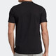 Adidas's Top Sportswear informal Corriente de entrenamiento Fitness Camiseta de manga corta de cuello redondo EI9755 EI9755 S