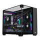 AOC星海CG399M黑色 游戏电脑海景房机箱 3D立体全景/三面玻璃/快拆设计/支持M-ATX主板/240水冷位