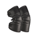 Bovonik knee pads, motorcycle knee pads, winter cold protection, thickened knee pads, battery car protective gear, leg pads, knee pads, short black