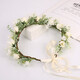 Lekali Ins Forest Blume Brautkranz Kopfschmuck Urlaub Accessoires Hochzeitsfotografie Foto Grüne Pflanzen Hochzeit Haarzubehör Rosenkranz-Begege
