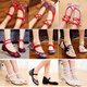 Zapatos de mujer de estilo chino BCOK zapatos de tela para mujeres viejos Beijing zapatos bordados de estilo nacional