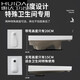 Huida 20 cm thin ceramic squat toilet, squat toilet, home bathroom potty, squat toilet deodorant flushing tank set, single purchase squat toilet (with water outlet in front of bend), 20cm high