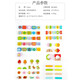 Hape [Shop's main recommendation] Children's building blocks Baby garden barrel wooden assembled toys gifts for children aged 1-3 years old 80 garden building blocks E8312