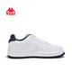 
Kappa official back-to-back thick-soled sports shoes for women in summer new versatile casual white shoes for women Haichang Blue 37