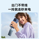 ANKER安克充电宝自带线10000毫安30W快充大容量可上飞机便携移动电源Type-C线适用苹果华为小米手机 紫