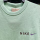 NIKE manches courtes hommes été nouveau col rond vêtements de sport ample à manches mi-longues respirant hommes T-shirt HF6172-376 imprimé vert S