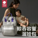 babycare妈咪包母婴包遛娃包时尚多功能大容量双肩包妈妈外出手提奶爸包 莫卡多猎豹蓝（大号）