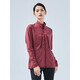 Schwarzer Yak Herbst Frauen im Freien Freizeitstillstand Stretch Stretch gestrickt rote Jacke FLW684 Red 165/88a