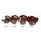 
Customized 26-type black cat three-cylinder plunger pump 40-type pump 21-type spray pump 60 agricultural sprayer pump head atomization spray SN3927 26-type special width pump (14cm)