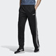 Adidas retro sports straight casual style long knitted sweatpants men's black black L
