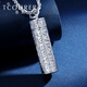 Ruofei platinum pendant for men pt950 six-word mantra platinum pendant men's pendant trendy platinum necklace for men platinum necklace + six-word mantra pendant 40-41 grams