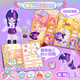 Dituke Little Pony Little Book Girl, Magic Academy, Biqi Ziyue