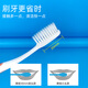 Frog (FROG) set series 131B adult toothbrush 3 soft silk soft hair nourishes the gums and is dark and clean (random color)