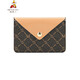 Scarecrow ultra-thin small card bag for women new cute bus card holder business card holder multi-function card bag buckle bank card holder dark brown A ME pattern (recommended to put less than 5 pieces)