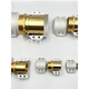 Aluminum alloy hoop EN14420-3 snap-fitting tower joint shield machine copper head aluminum horse clamp two-half buckle pipe clamp DN1024 inch copper head