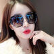 Mi Jilin 2022 new new style sunglasses for women high-definition anti-blue light sunglasses women's sunglasses driving sun protection round face long face internet celebrity brown upgraded model high-definition anti-blue light