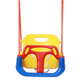 Children's swing indoor and outdoor home baby outdoor swing infant and toddler horizontal bar swing garden hanging basket blue chair with rope hook