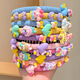 BARY REEF children's headband bangs broken hair artifact little girl Korean version fabric non-slip pressure hairpin girl hairband headwear blue cinnamon dog