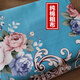 Zhujiangshi Too thick, no wrinkles, thickened sheets, linen, thickened double sheets, old coarse cloth, small canvas sheets, exotic blue, 0.9*2.3 sheets only (for beauty beds)