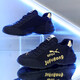 Bofloy lässige Schuhe Herrenschuhe neue Style-Solge-Schuhe leichte luxuriöse europäische Station Height-verstärkter Schuhe Männer atmungsaktiv dicker Sportdaddad Schuhe 9902 Weiß und Blau 40 [Sportschuhe Größe]