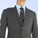 Vicutu Herrenanzug rein Wolljacke Business Formale Wear VBS21112010 Grau 180/96a