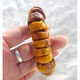 DR-FLVVS Fat Donglai's same style beeswax bracelet amber bracelet old rough stone abacus beads men's bracelet
