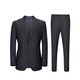 Guillaume de Mons imported from Italy virgin wool blazer men's formal wear men's groom wedding dress suit Italian fabric top + trousers 48 tops trousers size please note