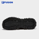 Fila Fusion Fila Modemarke Harte Süßigkeiten Männer Schuhe Winter dicker Sohle Erhöhung Schuhe Sneaker Schwarz Daddy Schuhe Auto Schwarz/Schwarz-SB 40.5