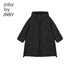 jnby by JNBY江南布衣童装冬装男女童长款羽绒服连帽刺绣图案儿童1N0C13601 001本黑 120 cm