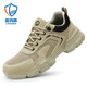 Blue Owl Shield Labour Protection Shoes Herren Stahlbox Anti-Smash Anti-Punch-Funktion Ultraleiche bequeme weiche und elastische Baustelle Sicherheitsschuhe Vier Seasons Ultraleichte Eva Sole 41