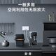 NVC Leshi Electrician Switch socket Four-position five-hole socket Type 118 concealed 20-hole socket Ivory white