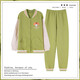 Qianzhiya (Qianzhiya) Pyjamas für Mädchen im Herbst und Winter verdickte reine Pure Cotton Mezzanine Langarmed Home-Kleidung sowie Baumwollluft-Baumwollwärme dünne Baumwollset MFT-15271# Frauen L/165