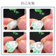 Shitiao pure 18k gold jadeite jade pendant gold buckle pendant Hetian jade Au750 gold necklace buckle thick version