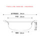 BAYCO Yuanyang Pot 30CM large capacity hot pot special pot soup pot induction cooker coal gas stove shabu shabu BG1517