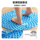 INVUI Acupressure Board Foot Massage Pad Acupoint Dredging Meridians Super Jogging Toe Pressure Board Blue