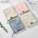 Aimili's Home Hand Towels Hanging Super Absorbent Thickened Quick-drying Bathroom Kitchen Hand Towels Hand Wipes Hand Towels Mixed Color 3 + Furniture Wipes Double 3 300x5x300mm