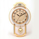 POWER Bawang Clock Living Room Creative Clock Octopus Music Time Report Wall Clock European-style Luxury Quartz Clock 6173 Gold-Programmed Music Time Report
