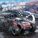 SODEEP children's toys boys rc remote control car tank sensing can launch off-road stunt deformation racing birthday gift high speed drift car/brushless motor-gray