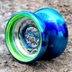 Audi Double Diamond Yo-Yo Firepower Young King Audi Double Diamond Flow Flame Competition Special Yoyo Ball Children's Metal's Metal Luminal Yo-Yo [Red Ice Flame S] Metal Luminous Ball