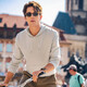 Mr. Bu Bu’s thin base sweatshirt for men casual hooded men’s inner top 2025 new product KT15763 Bronze 2XL (185)