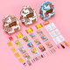 Jianweishen Mini Schoolbag and Mini Stationery Set Mini Juego completo de Play House Toys Schoolbag Books White