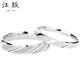 Jiang Yan couple's rings, male and female pair, sterling silver closed-mouth engraving, adjustable, please order wedding rings as a birthday gift for girlfriend. Closed-mouth - male and female pair. Take a picture of the message size. The default is to send an open mouth. If you want to close the mouth, take a picture of the message size.