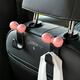 Fan Yejia Dopamine Bow Car Seat Back Hook Car Storage Pink Car Goods 520 Gift for Girlfriend Car Seat Back Hook Pink 2 Pairs