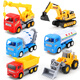Ingeniería de gran tamaño Toys para niños Jugues para niños Excavador Excavador Sproveler Mezcla Excavadora de grúas Small WJ 9853 Proyecto 3 Instalación Versión de comercio electrónico