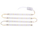 LED-Lichtquelle Modifikation Rechteckige Lampplatine Modifizierte Lampenwanne Langstreifen Patch 7030 Zwei-Farben-Lampe Perlenlampe 695 Länge 12+12 Watt (7030)
