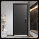 
OUDILE Class A security door zinc alloy entrance door villa door + aviation aluminum foil filled entrance door smart fingerprint lock visual cat eye lock 2150*960 /2050*1050